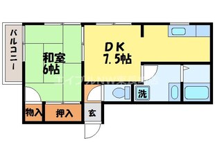 コーポ佐藤の物件間取画像